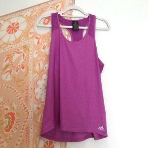 NWOT! Adidas Racerback Mesh Paneled Tank Top